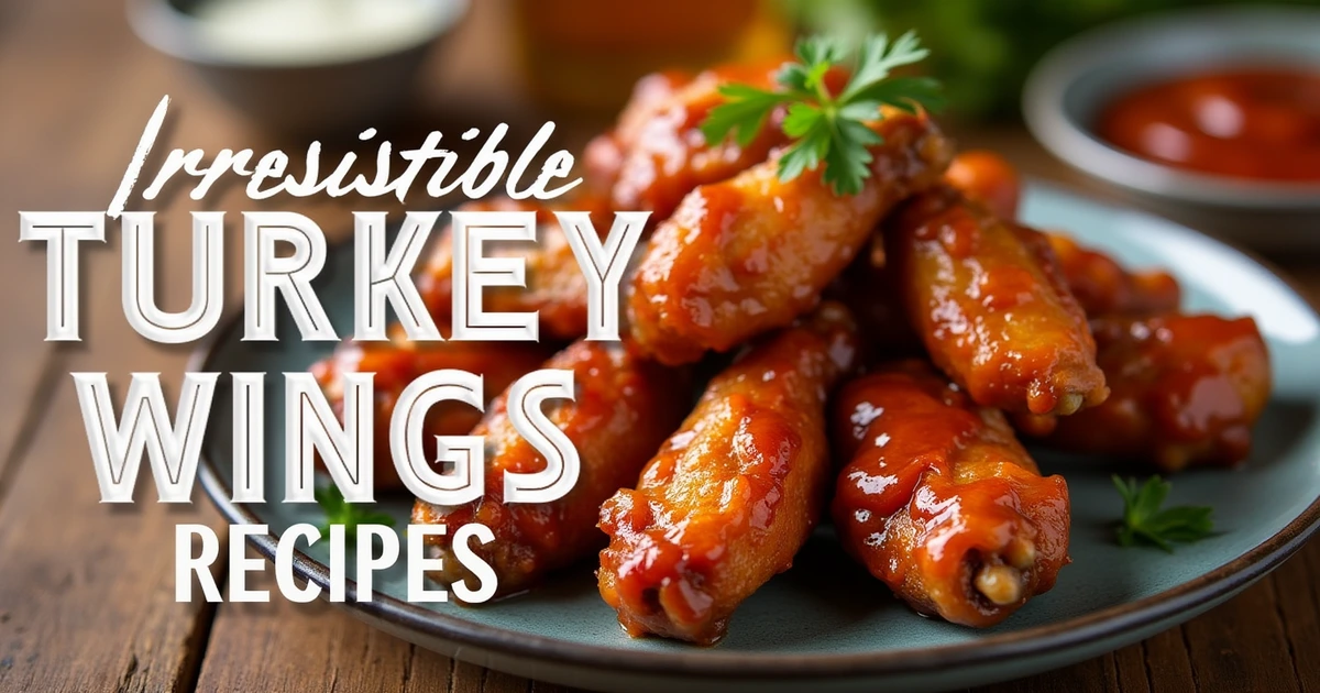 turkey wings recipes