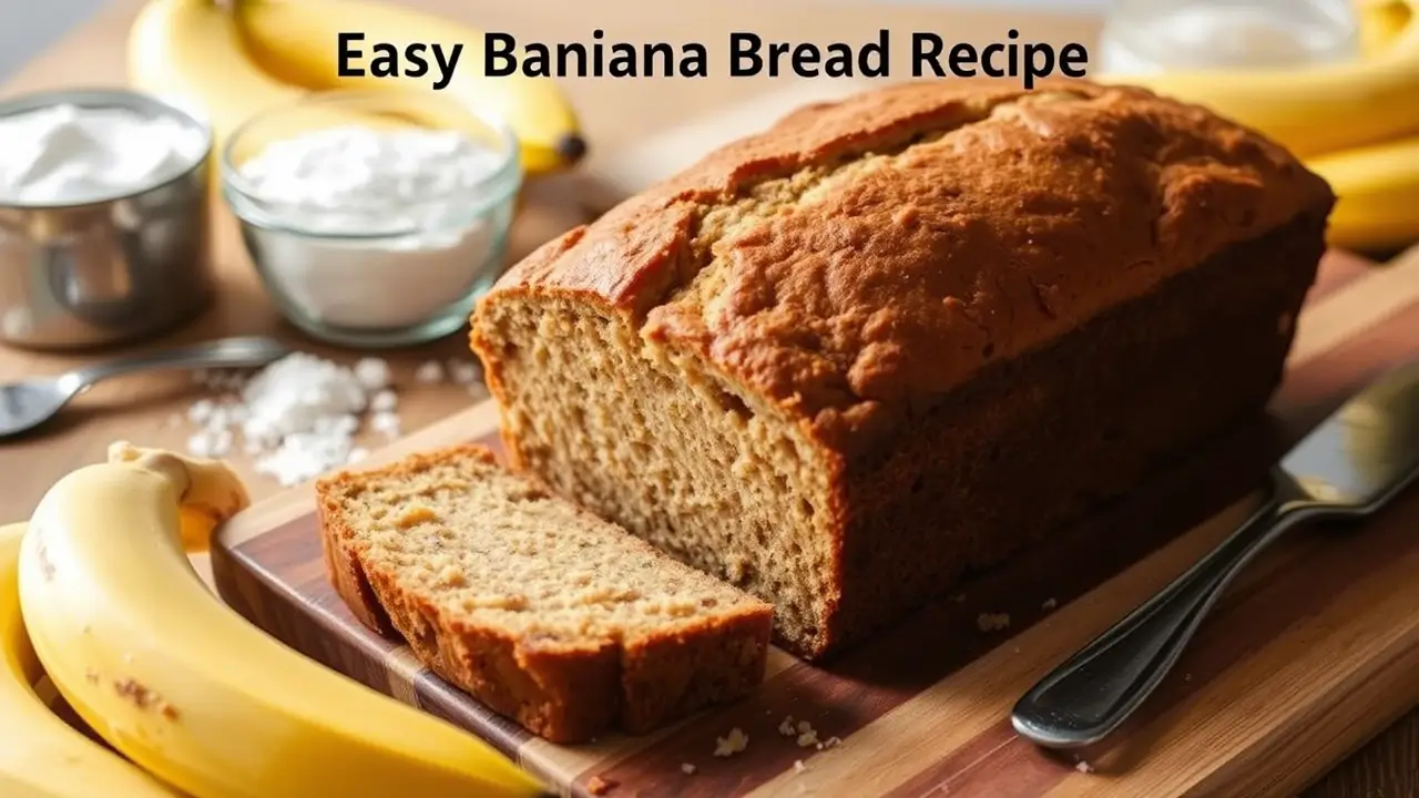 Easy Banana Bread Recipe