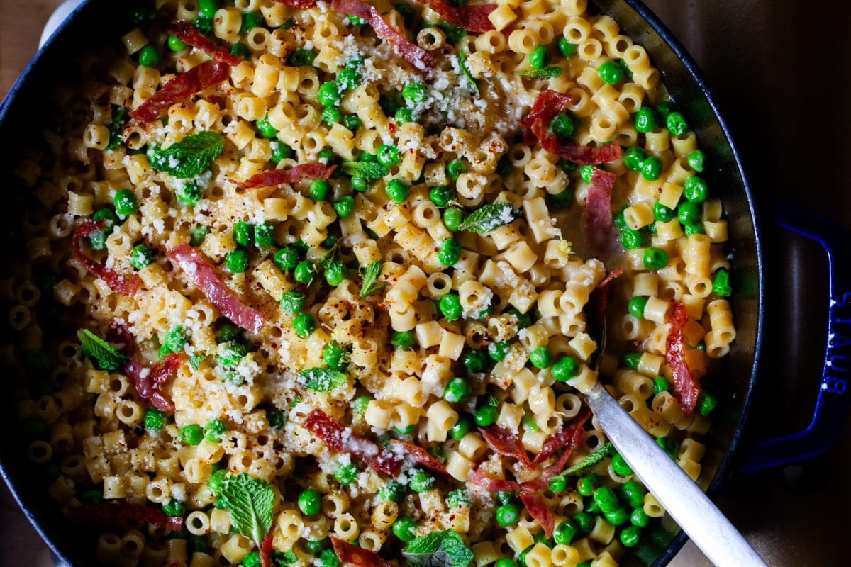 home one-pan ditalini and peas – smitten kitchen