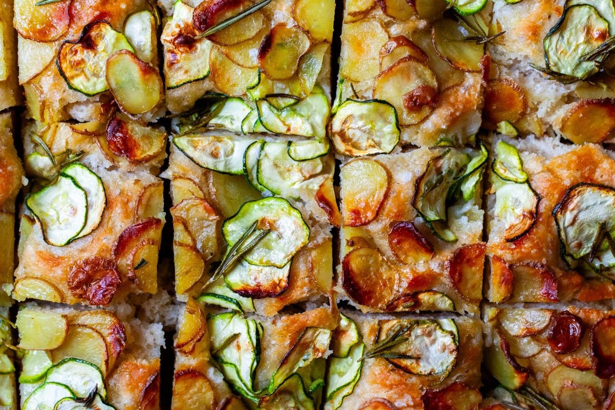 home focaccia with zucchini and potatoes – smitten kitchen