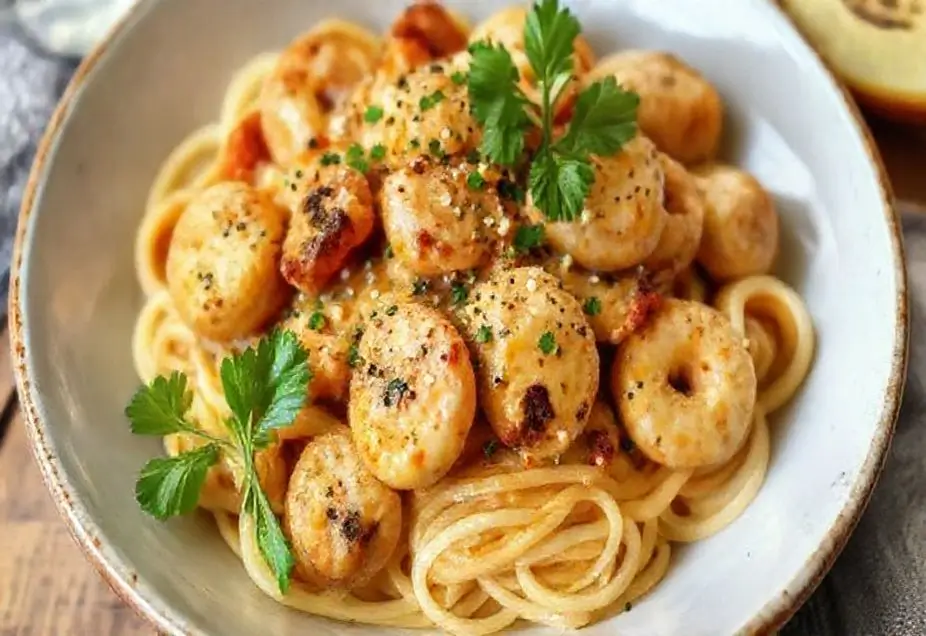 Cowboy Butter Chicken Linguine