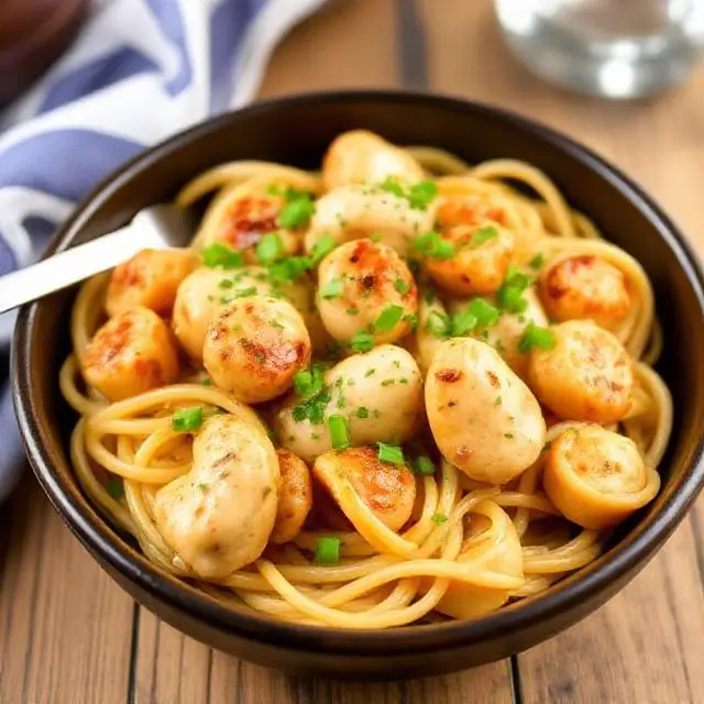 Cowboy Butter Chicken Linguine