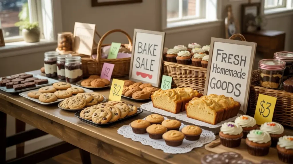 We make the best 5 recipes for our community bake sale We make the best 5 recipes for our community bake sale