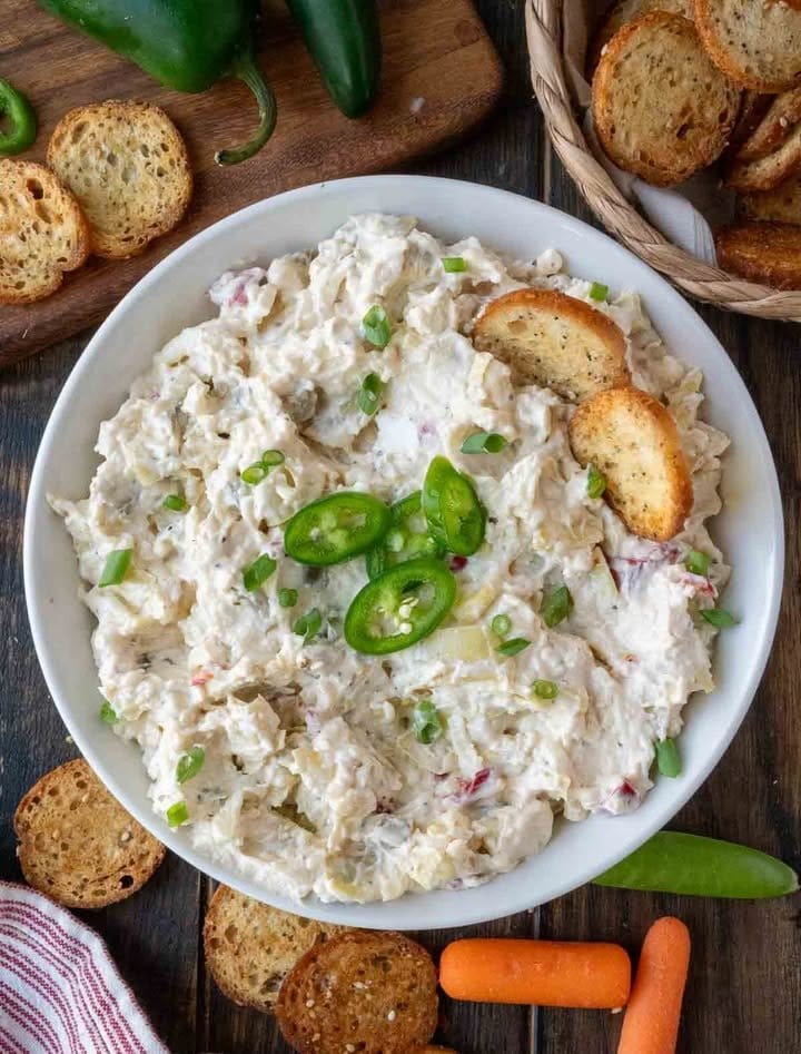 Jalapeño Artichoke Dip