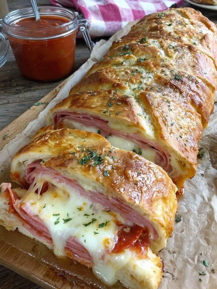 Delicious pizza topped with fresh ingredients and melted cheese