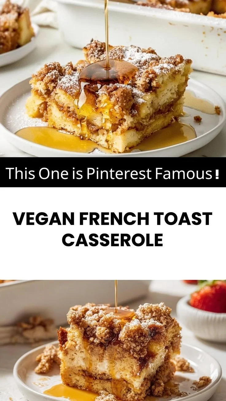 Vegan French Toast Casserole Vegan French Toast Casserole