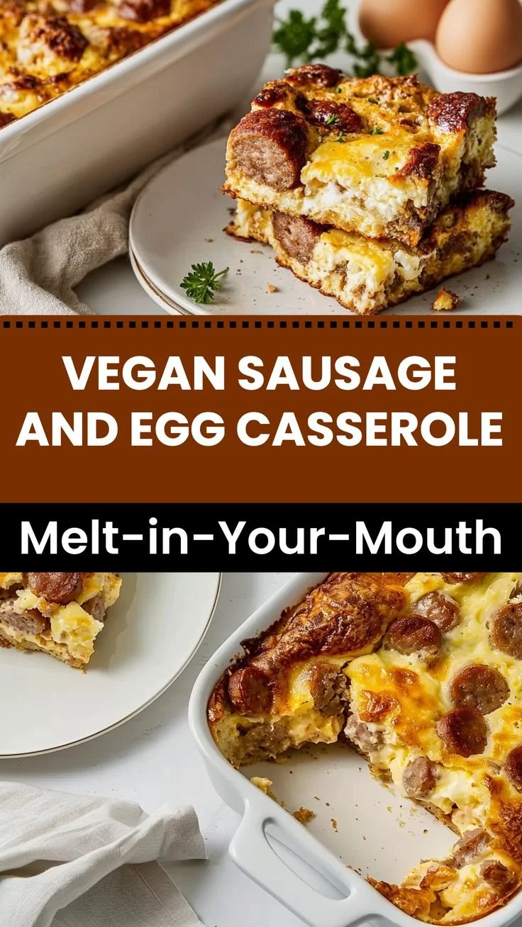 Vegan Sausage and Egg Casserole