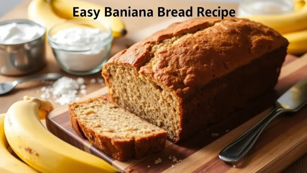 Easy Banana Bread Recipe 1024x576 1